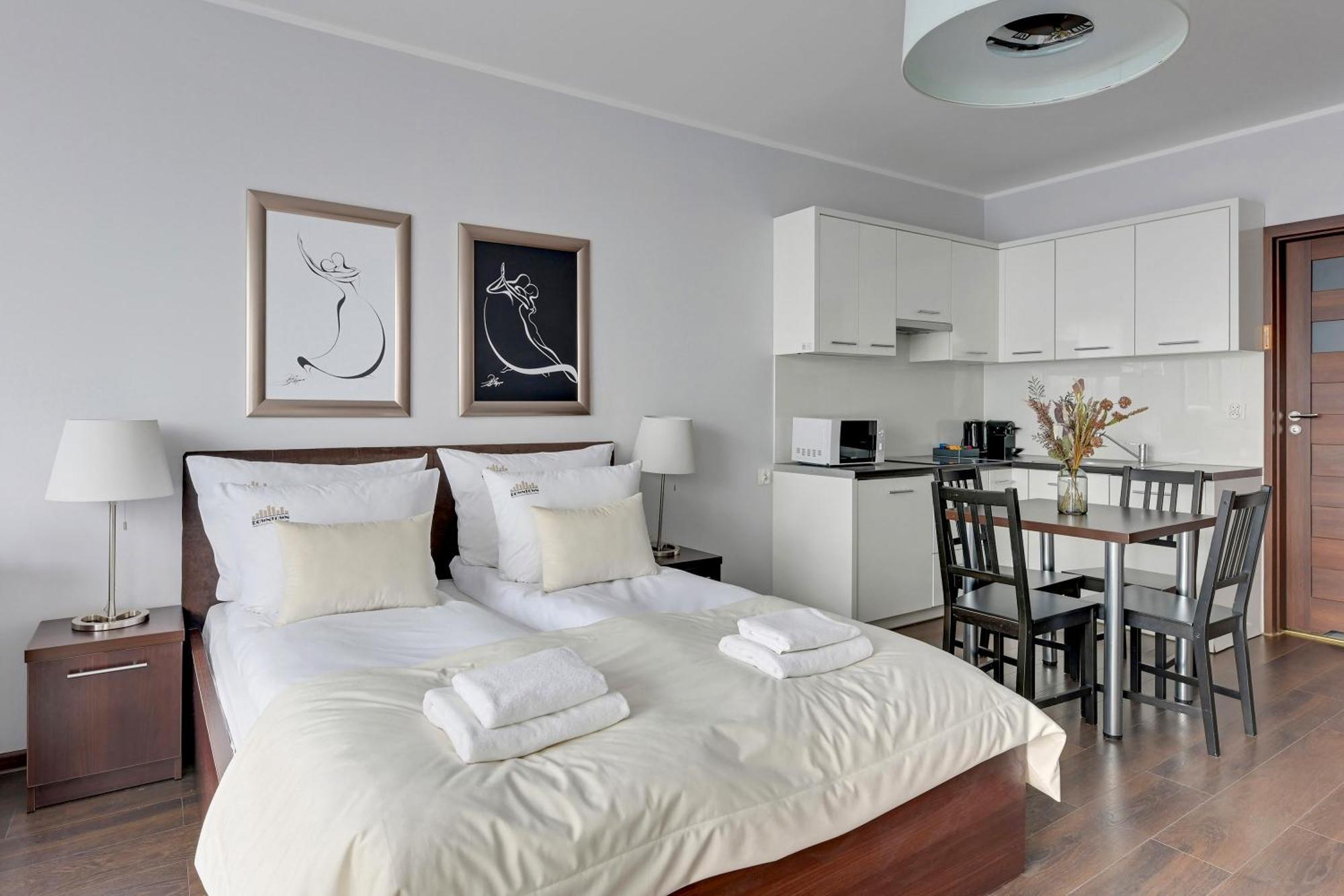 Scala Apartments City Center & Parking By Downtown Apartments Gdaňsk Pokoj fotografie
