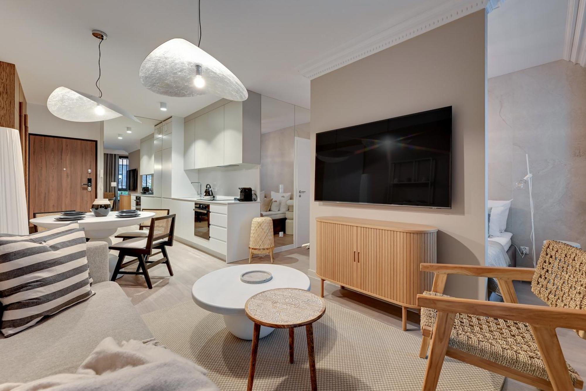 Scala Apartments City Center & Parking By Downtown Apartments Gdaňsk Pokoj fotografie