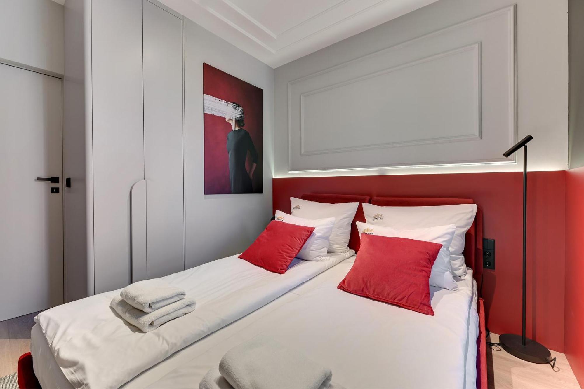 Scala Apartments City Center & Parking By Downtown Apartments Gdaňsk Pokoj fotografie