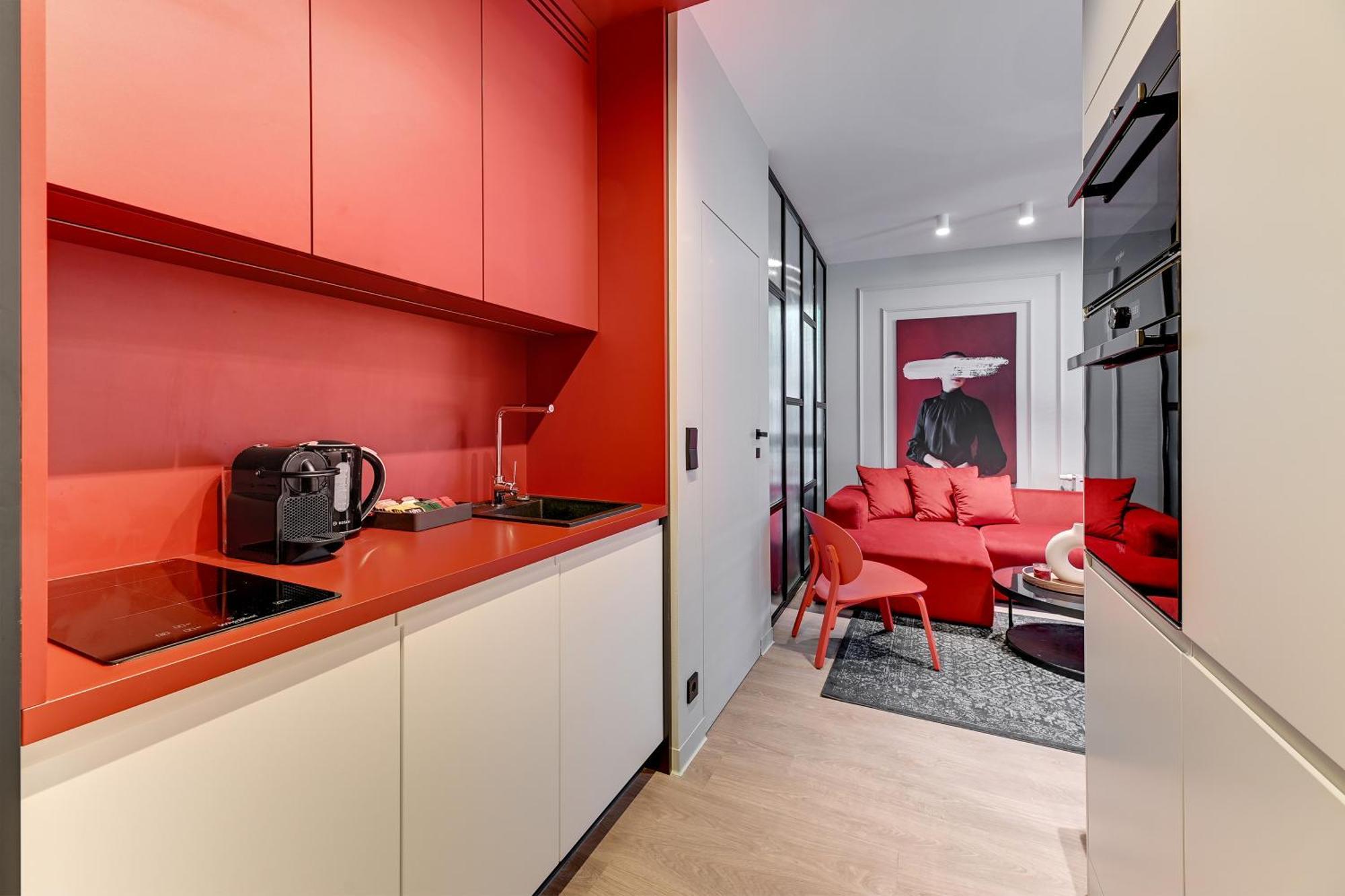 Scala Apartments City Center & Parking By Downtown Apartments Gdaňsk Pokoj fotografie